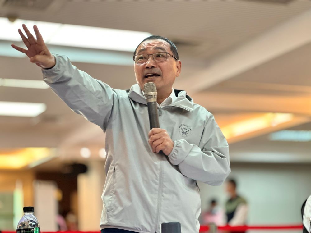 行動治理開抵三重 侯:加速計畫建設打造城市新典範 12 《圖說》侯友宜表示,加速捷運、輕軌系統推動,讓城市能更快速發展。〈民政局提供〉