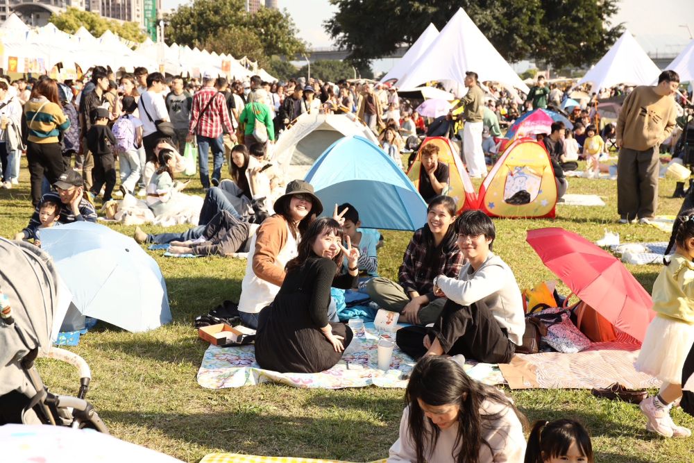 《圖說》歡迎市民朋友一起來新北大都會公園野餐。〈高灘處提供〉